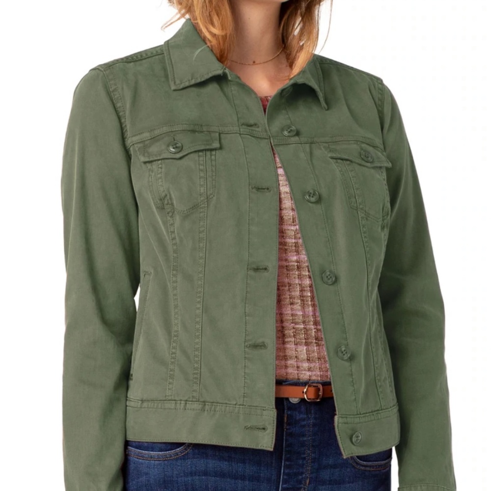 Liverpool Los Angeles Army Green Jacket, never worn